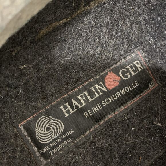 Haflinger Womens 39 Grizzley Clogs Mules Wool Felt Dark Grey - Picture 8 of 8